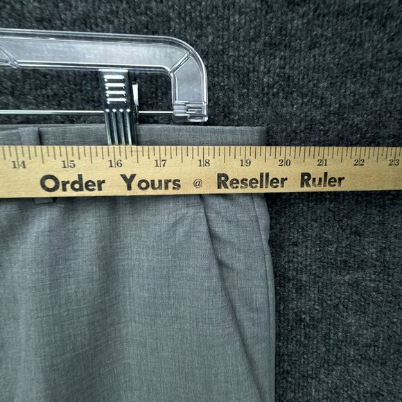 **SOLD**Theory Suit Mens Jacket 44R Pants 38W 2PC Gray Wool Blend XYLO - Picture 14 of 15